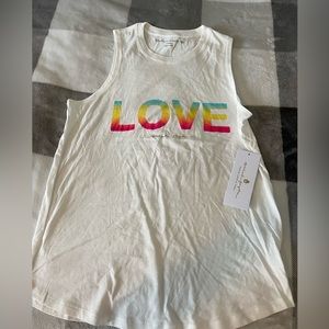 NWT “Love” Spiritual Gangster Muscle Tank